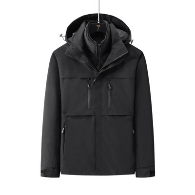 Damen Skijacke | 3-in-1 Winterjacke mit Abnehmbarer Innenjacke