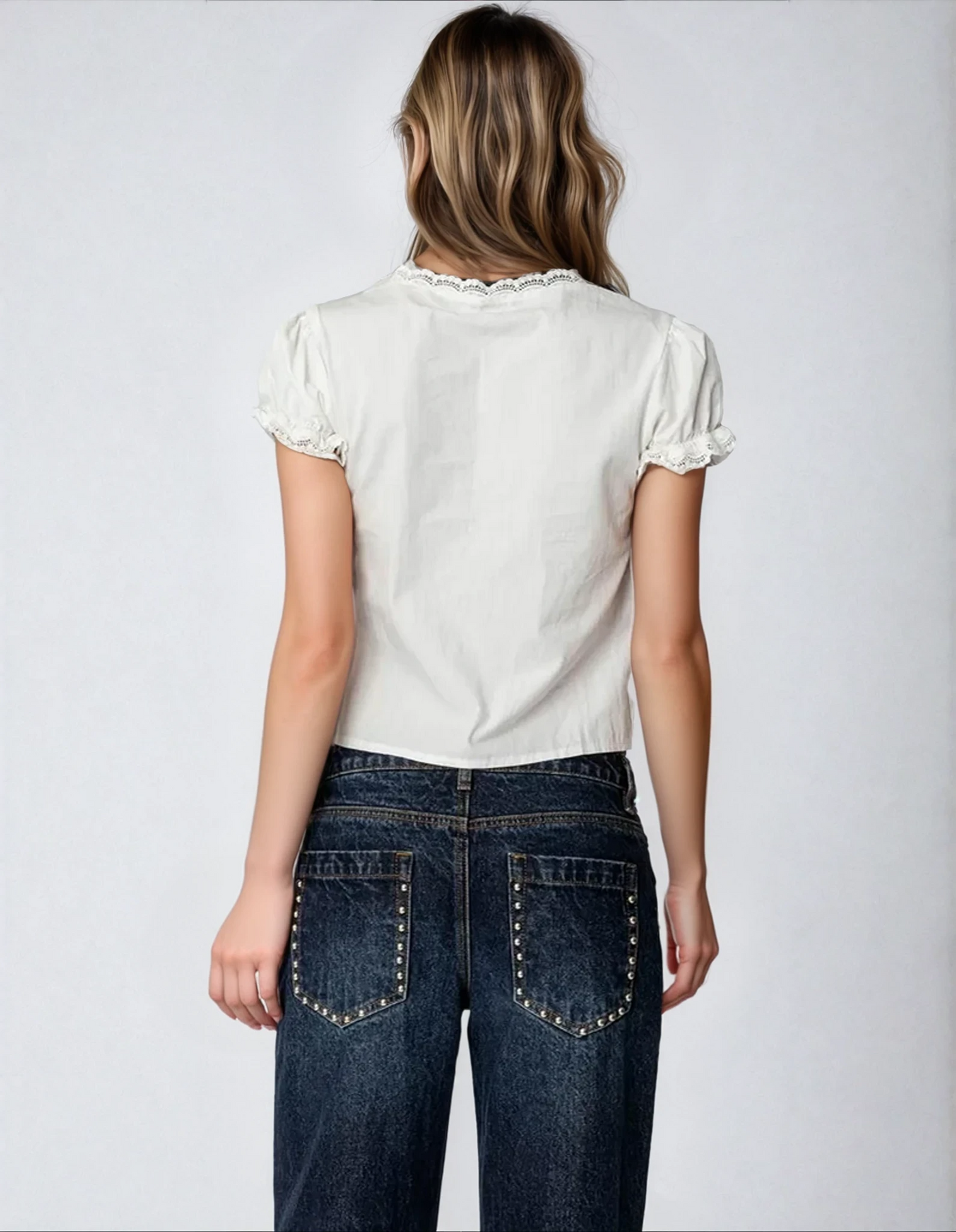 Elena - Elegantes Spitzenoberteil