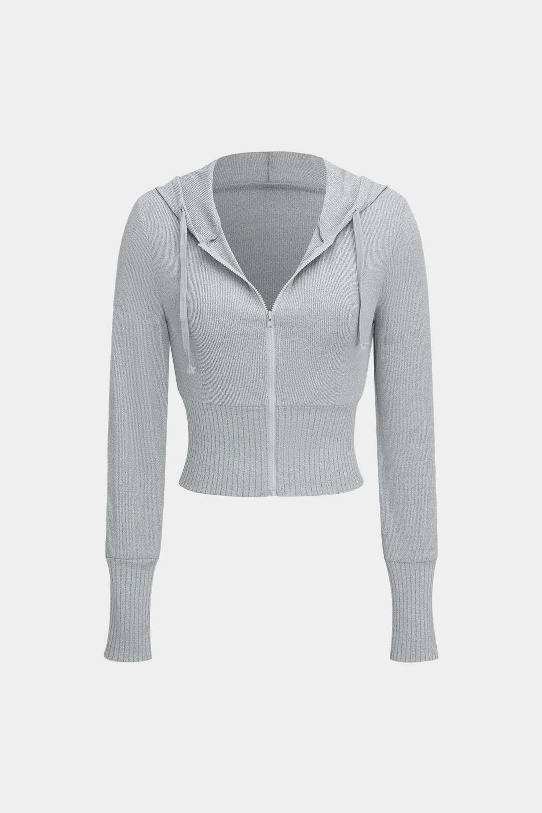 Selina | Kuscheliges Strick-Zweiteiler-Set mit Hoodie & Weitbein-Hose