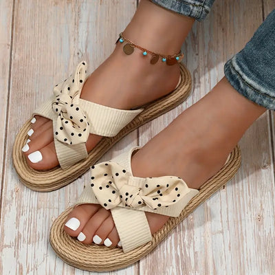 Sylis – Stylische Slipper mit Schleife