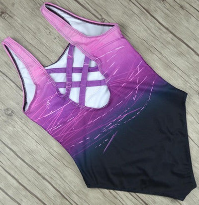 Elizabeth | Vintage Badeanzug für Damen mit hohem Schnitt