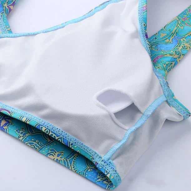 Seraphis – Lebendiges zweiteiliges Bikini-Set