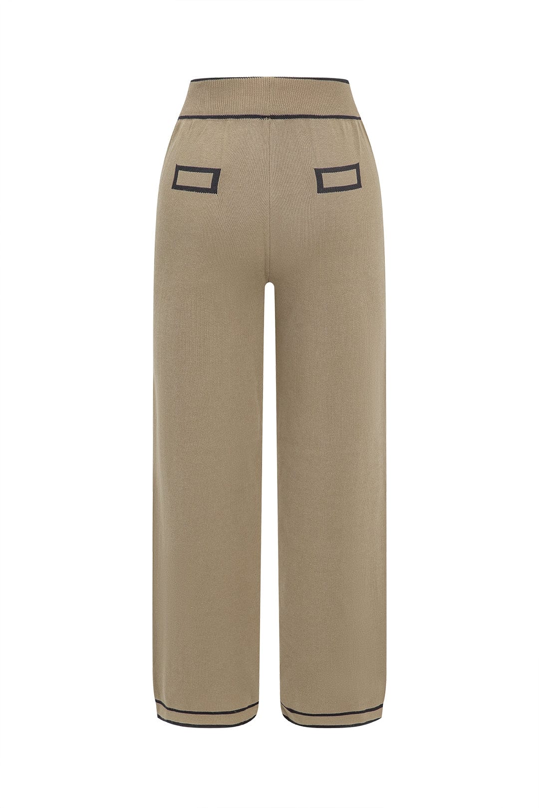 Athena | Elegantes Strick-Set mit Gürtel-Cardigan & Weitbein-Hose