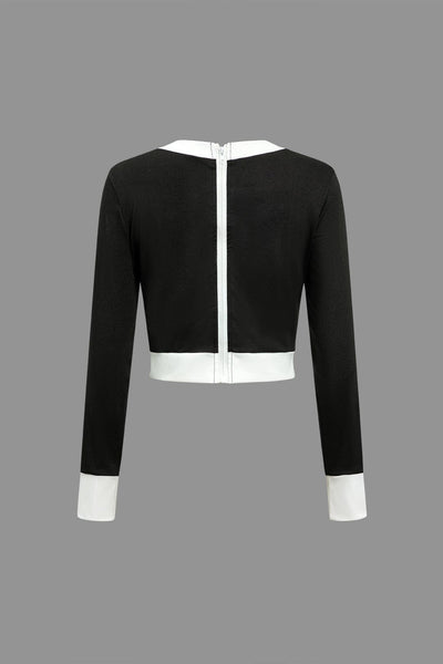 Karina | Elegantes Zweiteiler-Set mit Button-Detail & Minirock