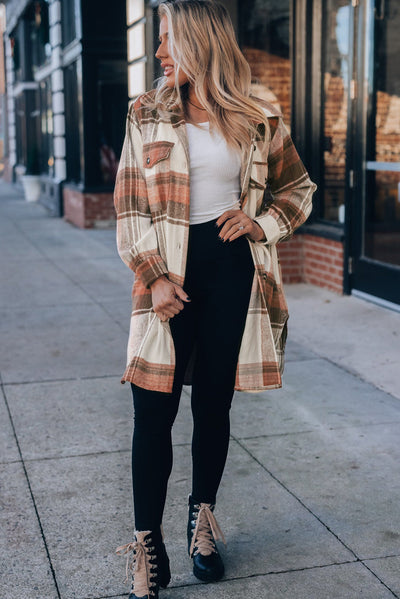 Oversized Karierte Hemdjacke | Vielseitiger Komfort | Casual Chic
