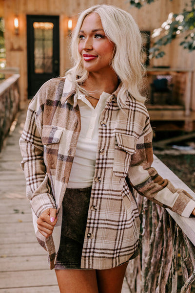 Karierte Hemdjacke | Weiches Flanell | Lässiger Stil