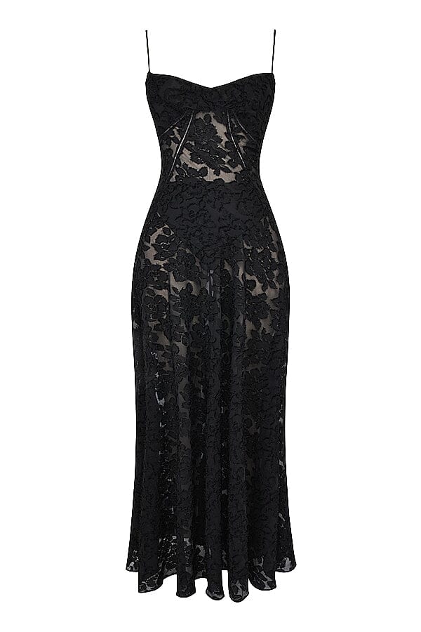 Avelena | Offene Rücken Kleid