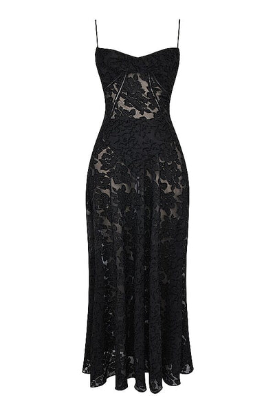 Avelena | Offene Rücken Kleid