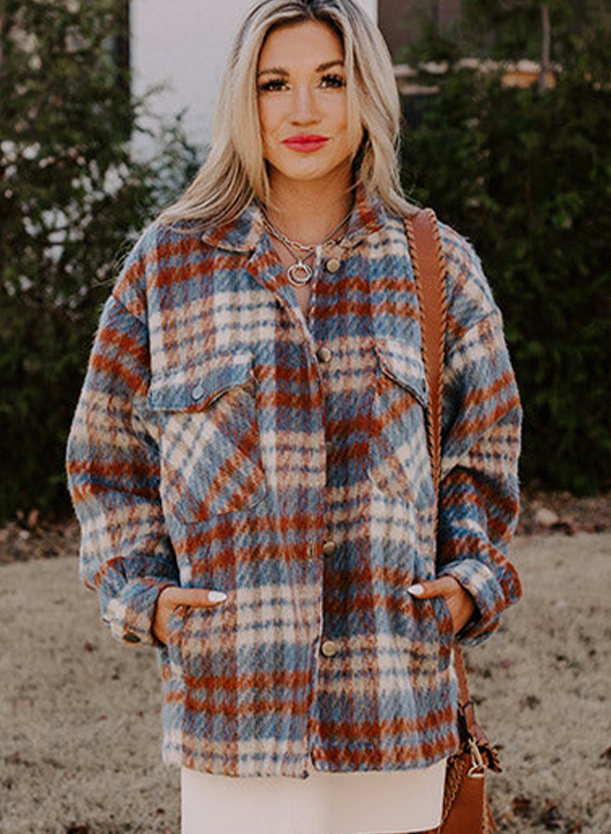 Karierte Hemdjacke aus Fleece | Rustikal & Warm | Winter-Essential