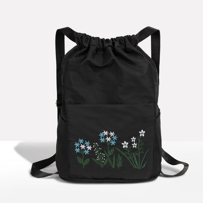 Praktischer, leichter Rucksack für Damen | Kordelzug