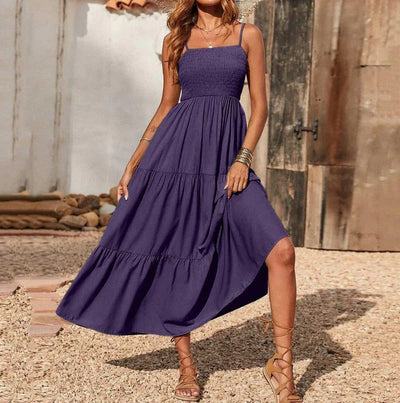 Eliadora – Elegantes Maxikleid mit Stufen