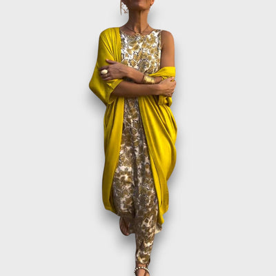 Melan – Elegantes Zweiteiler-Set mit fließender Silhouette