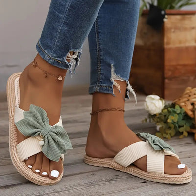 Sylis – Stylische Slipper mit Schleife