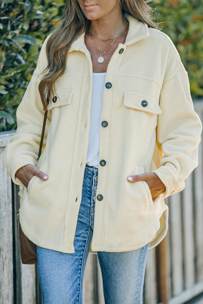 Fleece-Hemdjacke | Weich & Kuschelig | Perfekt für den Alltag