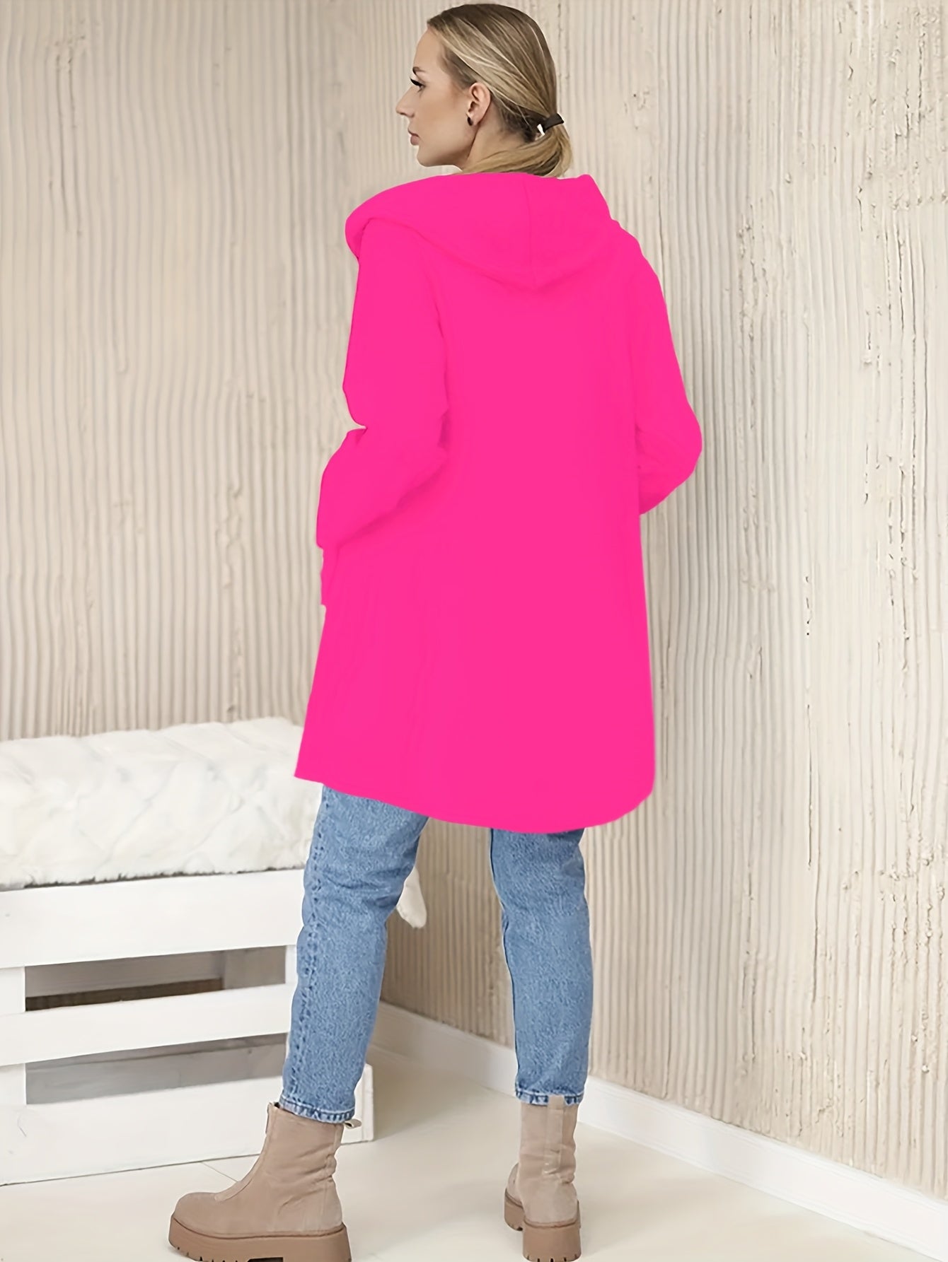 Nicola – Langärmelige Jacke Mit Seitentaschen