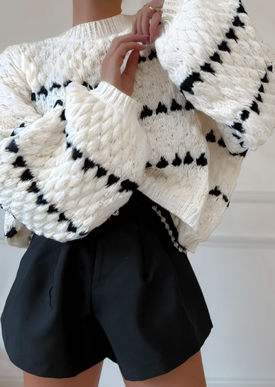 Grobstrick-Pullover | Oversized & Gemütlich | Winterschick
