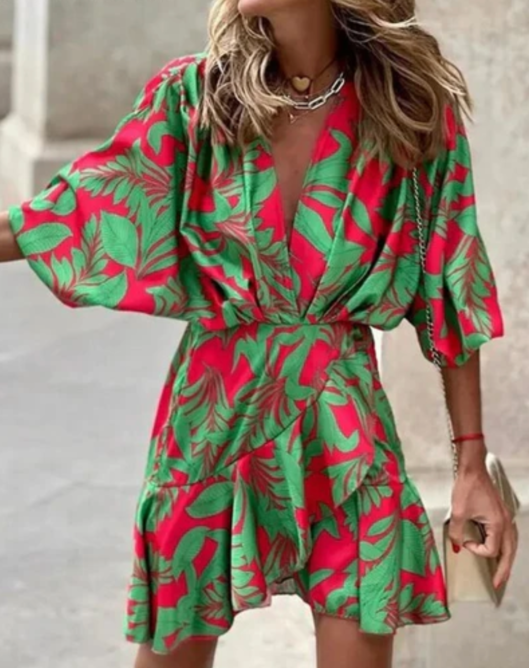 Sivra – Wunderschönes Boho-Wickelkleid