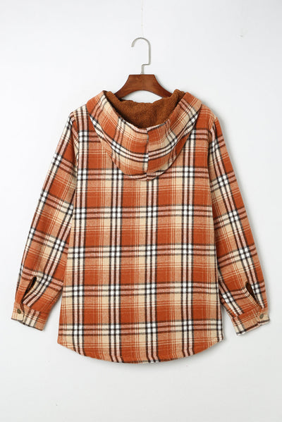 Kariertes mit Kapuze | Flauschige Wärme | Casual Stil