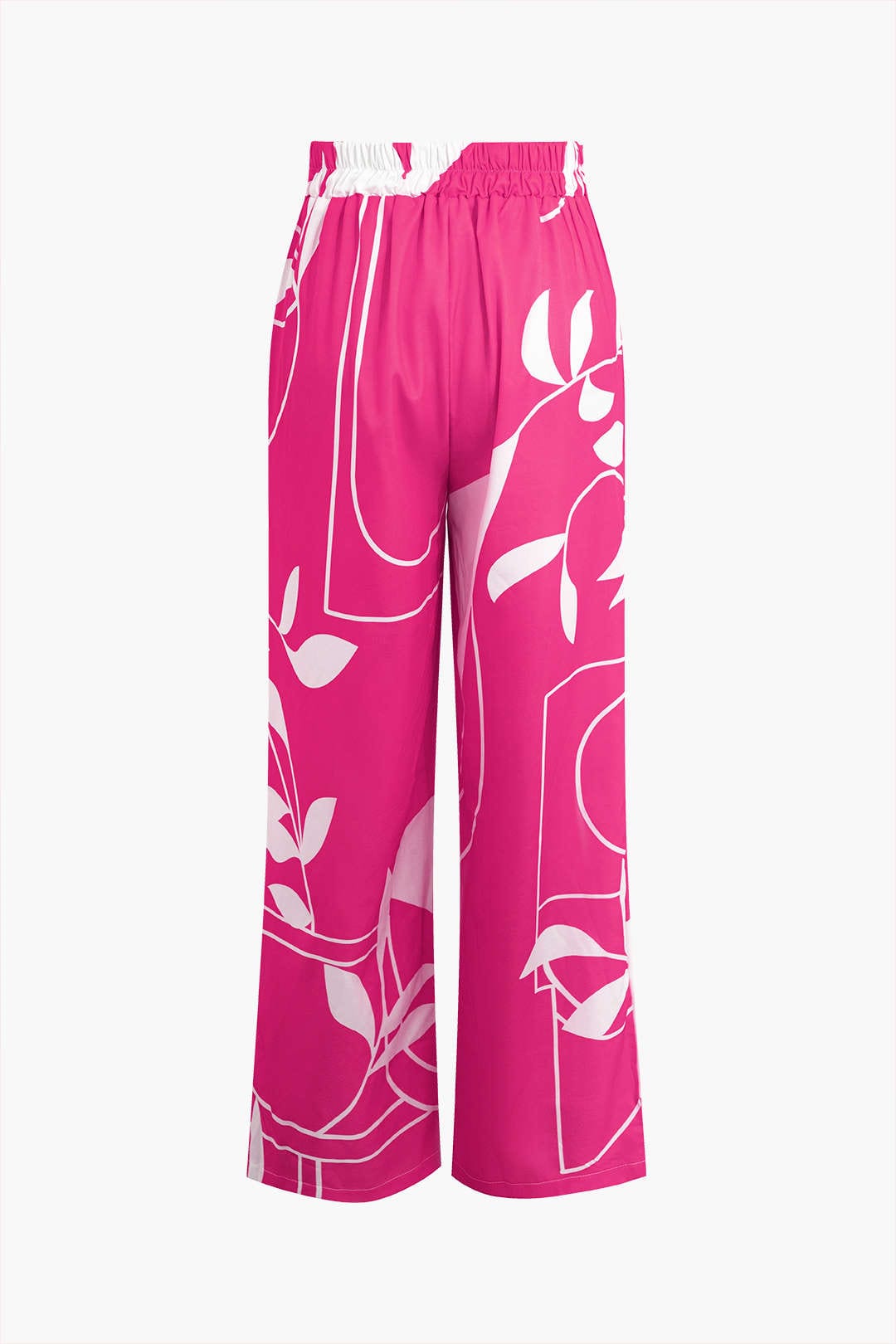 Bailey | Zweiteiler mit Knoten-Top & Bambusprint-Hose