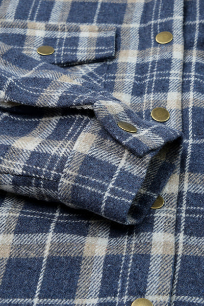 Kariertes mit Kapuze | Flauschige Wärme | Casual Stil