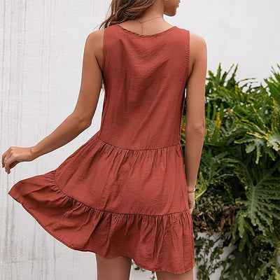 Nymeria – Schickes ärmelloses Minikleid