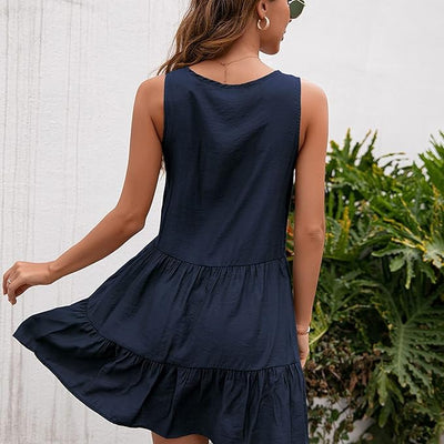 Nymeria – Schickes ärmelloses Minikleid