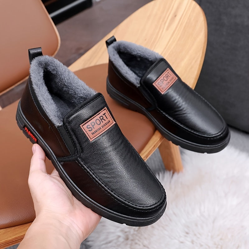 Winterschuhe Herren | Slip-On Mittlerer Schnitt Mit Innenfutter