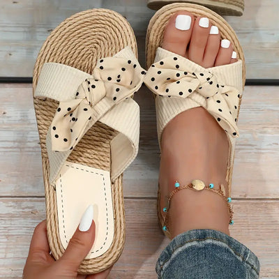 Sylis – Stylische Slipper mit Schleife