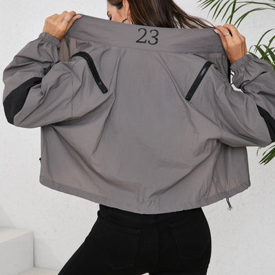 Gudula | Sportliche Windbreaker Jacke