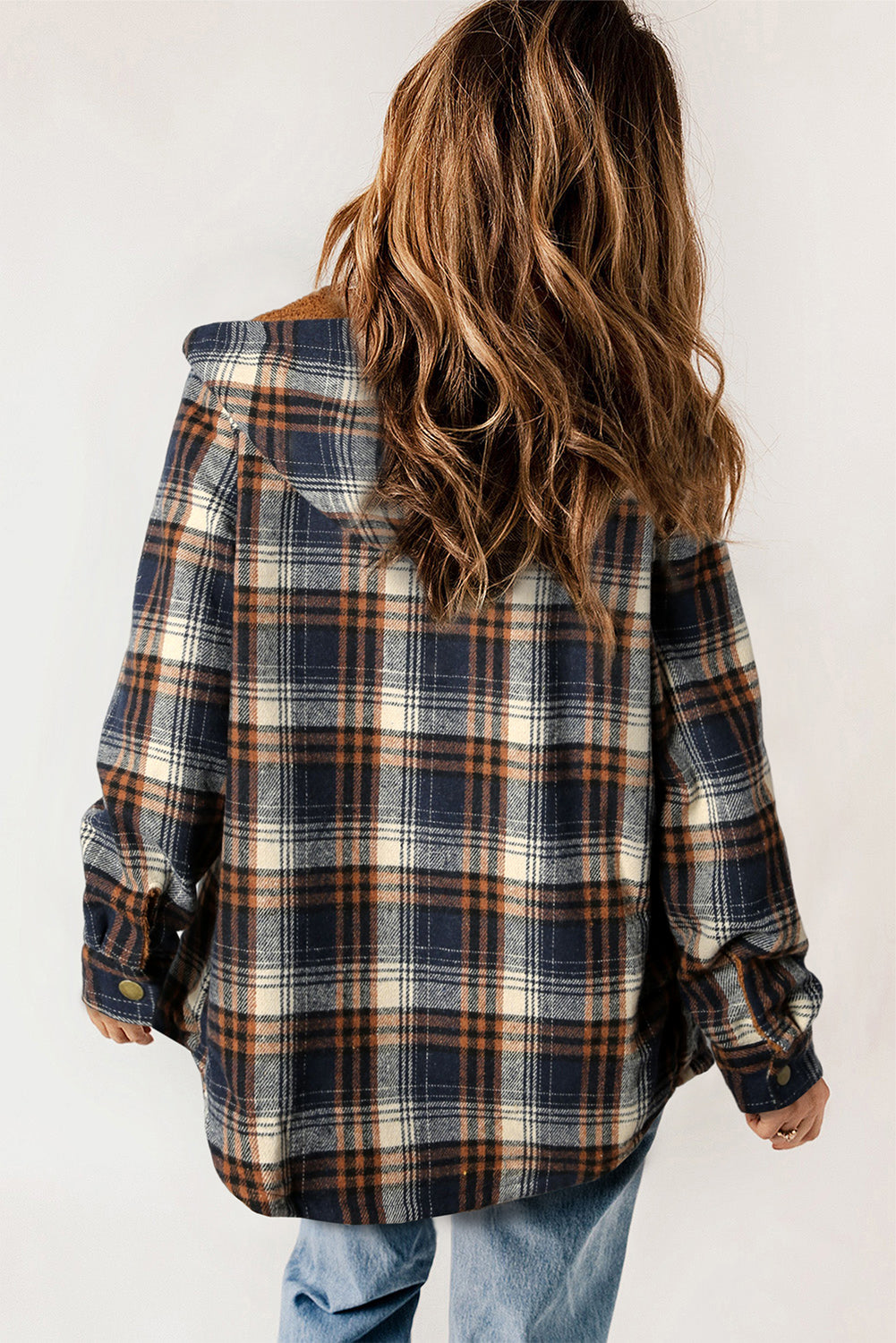 Kariertes mit Kapuze | Flauschige Wärme | Casual Stil