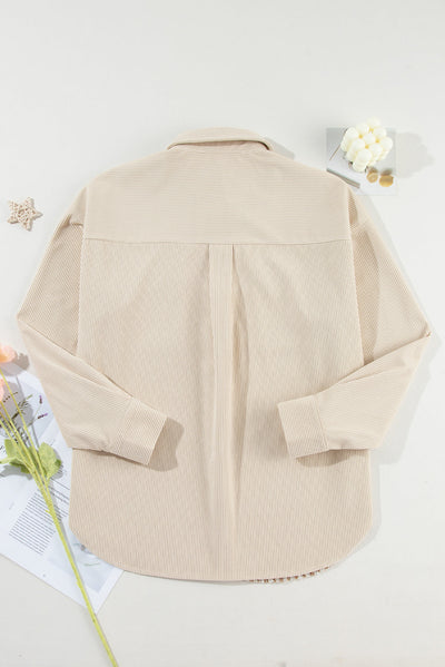 Oversize-Hemdjacke im Hahnentrittmuster | Schick & Gemütlich | Stilvoller Look
