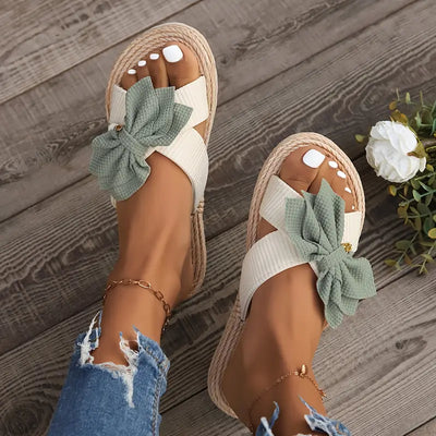 Sylis – Stylische Slipper mit Schleife