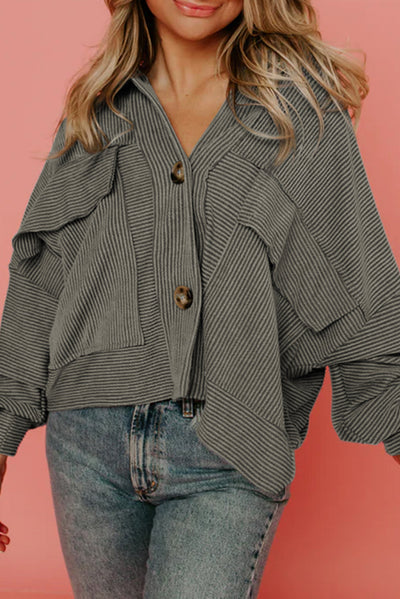 Gestreifte Oversized-Bluse | Casual & Komfortabel | Moderner Look