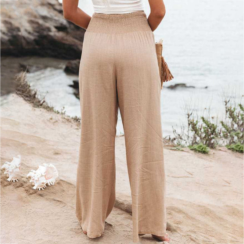 Avelena | Gemütliche Hose mit Weitem Bein