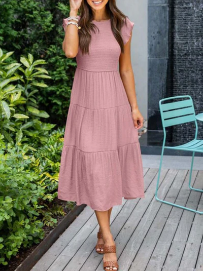Ravelle – Stilvolles Midikleid mit Stufen