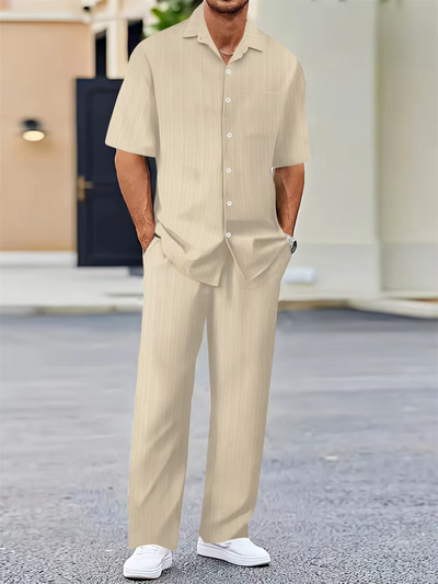 Evarion – Das herrenset mit hemd und hose für stilvolle sommerlooks 2025