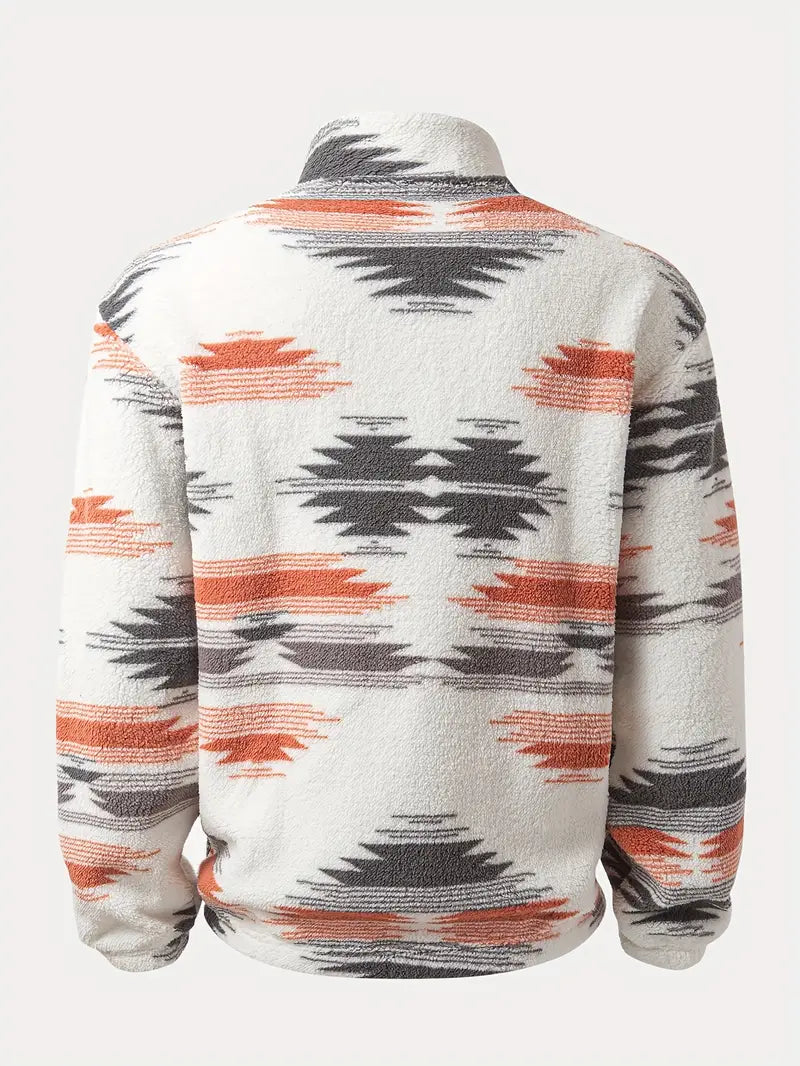 Clinton – Sweatshirt Mit Halbem Reißverschluss Und Stehkragen