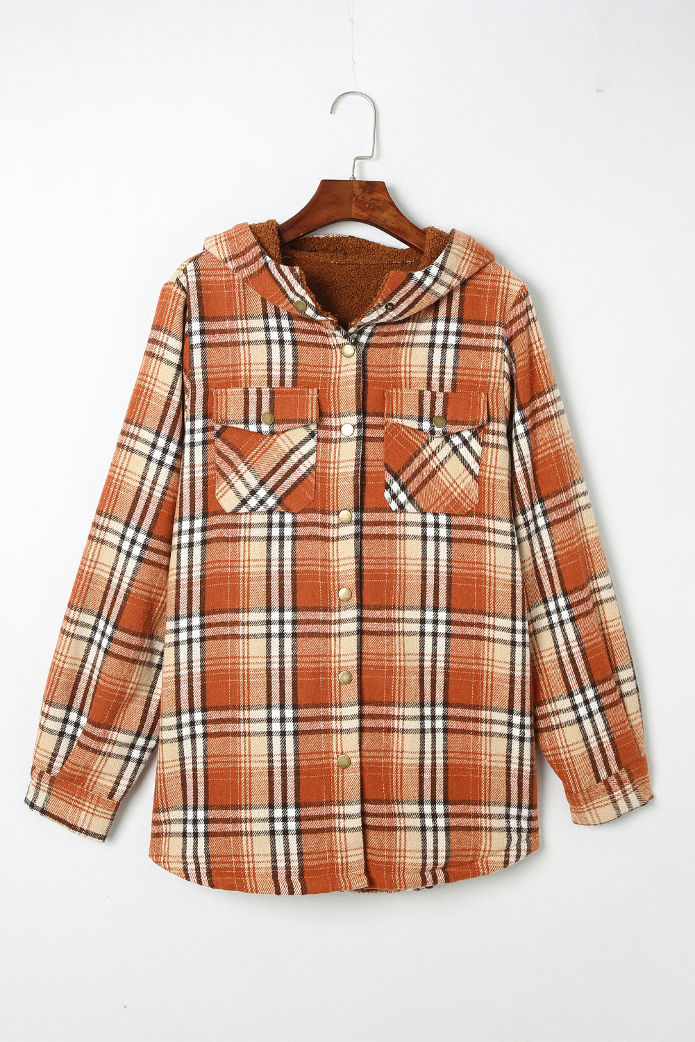 Kariertes mit Kapuze | Flauschige Wärme | Casual Stil