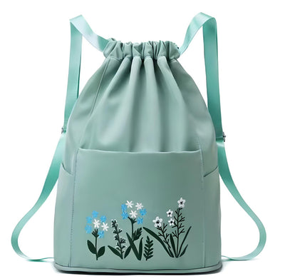 Praktischer, leichter Rucksack für Damen | Kordelzug