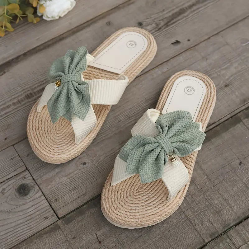 Sylis – Stylische Slipper mit Schleife