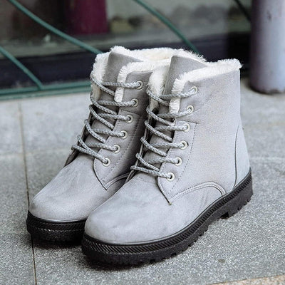 Avelena | Rutschfeste Schneestiefel Zum Schnüren