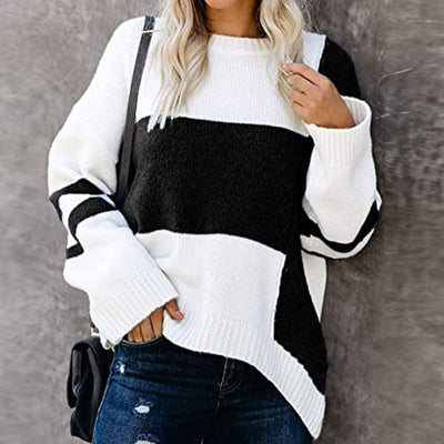 Avelena | Pullover In Patchwork-Optik