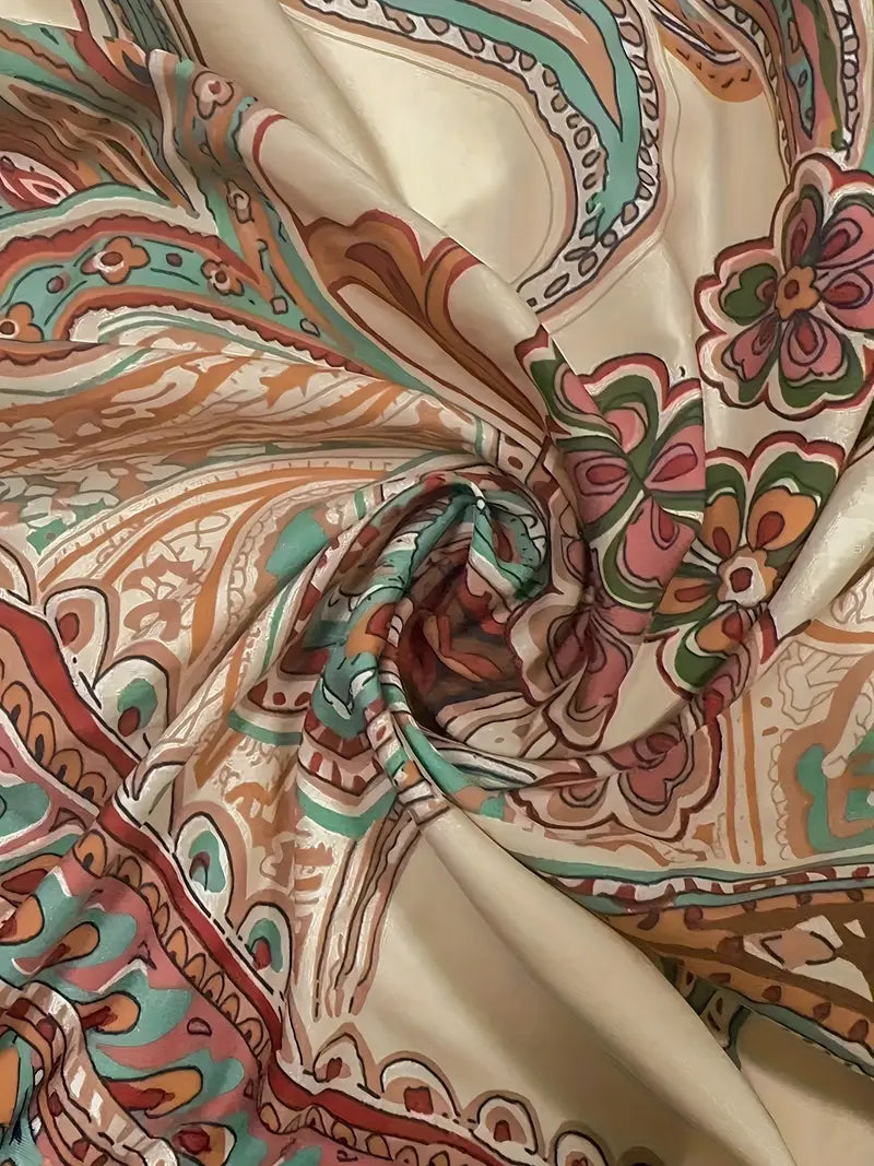 Onvya – Weite Hose mit Paisley-Print