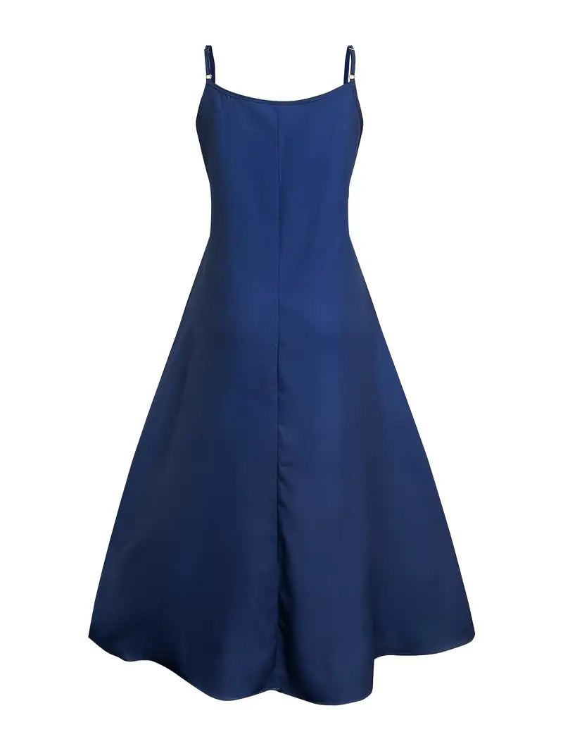 Vixie – Leuchtendes ärmelloses Maxikleid