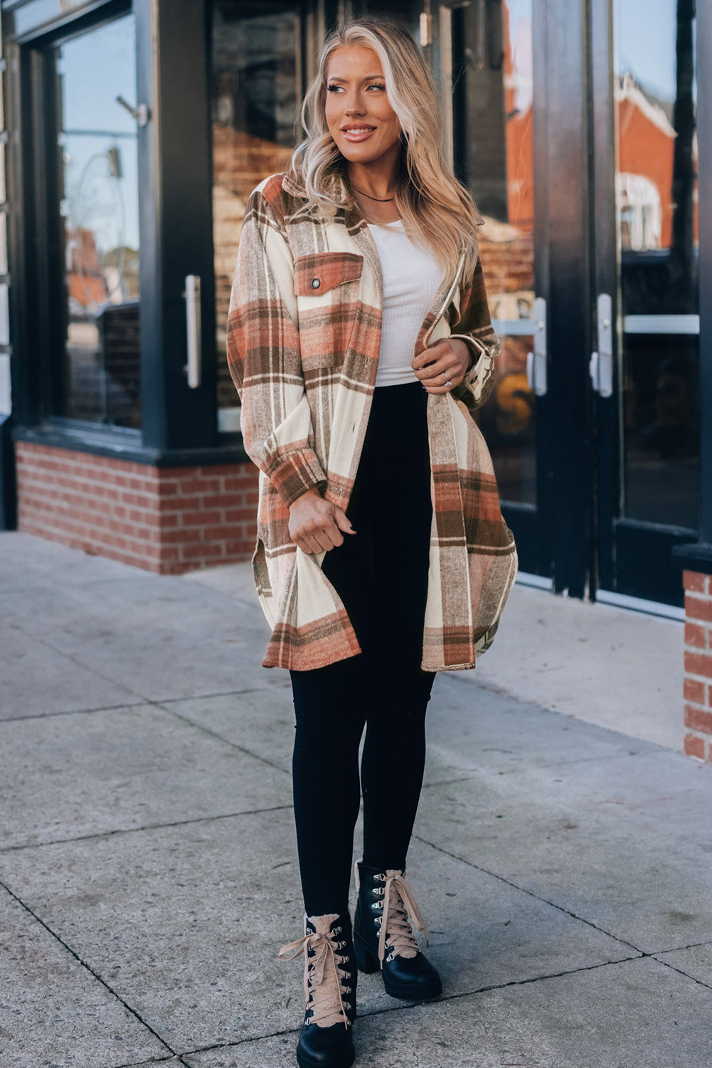 Oversized Karierte Hemdjacke | Vielseitiger Komfort | Casual Chic