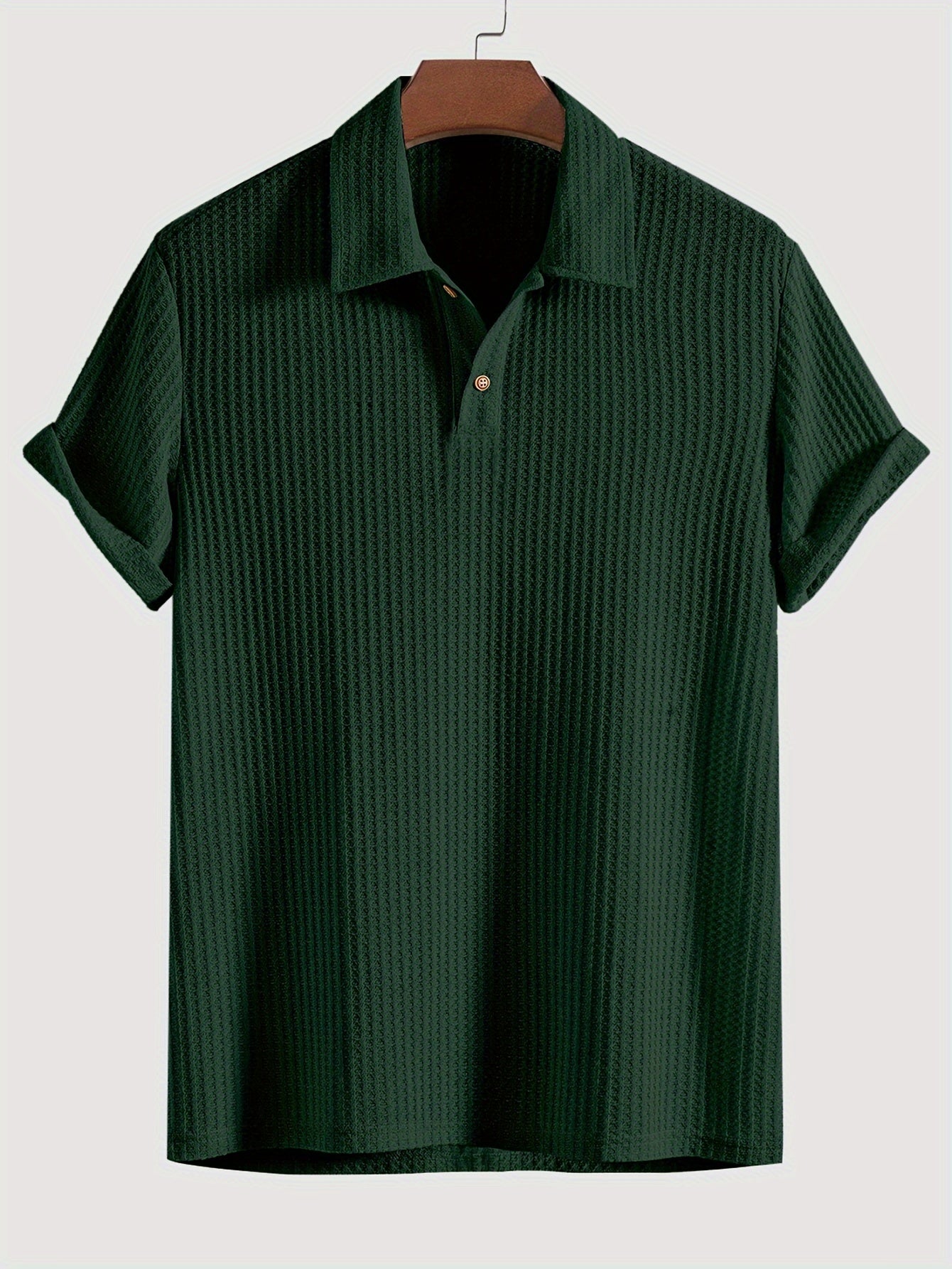 Herren Klassisches Strukturiertes Poloshirt | Bequem & Vielseitig | Smarter Casual-Look