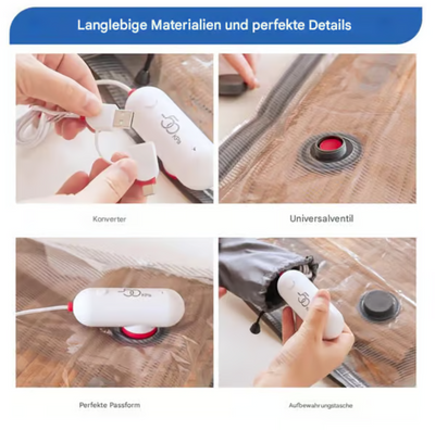 KomprimFix™ Mühelose Pack-Lösung