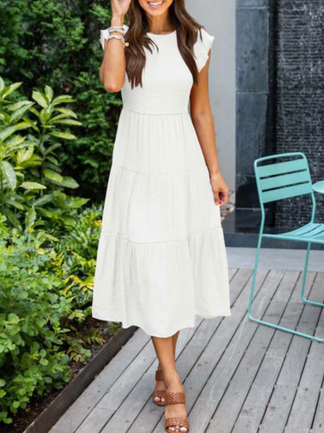 Ravelle – Stilvolles Midikleid mit Stufen