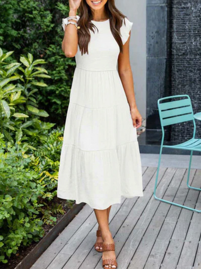 Ravelle – Stilvolles Midikleid mit Stufen
