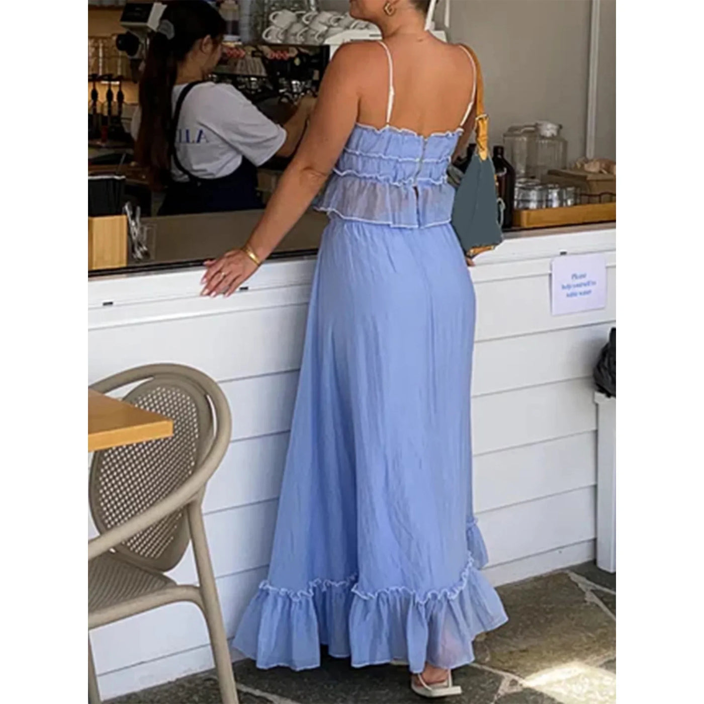 Dahlisette – Elegantes Baumwollkleid